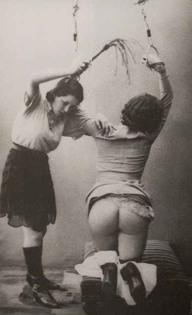 Old-school spanking; Bdsm Vintage 