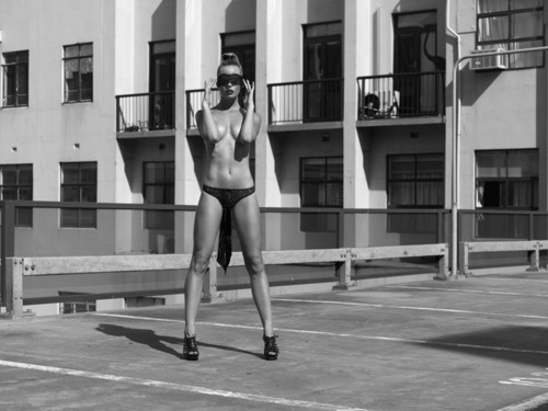 #bw #heels #blindfold #public; Bdsm 