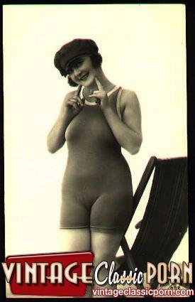 Retro swimsuit; Vintage 